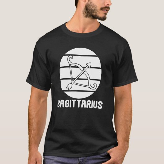 占星術 いて座 1 Tシャツ (正面)