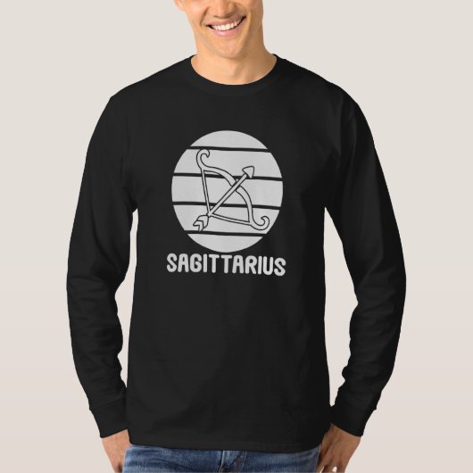 占星術 いて座 1 Tシャツ (正面)