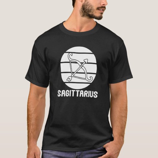 占星術 いて座 1 Tシャツ (正面)