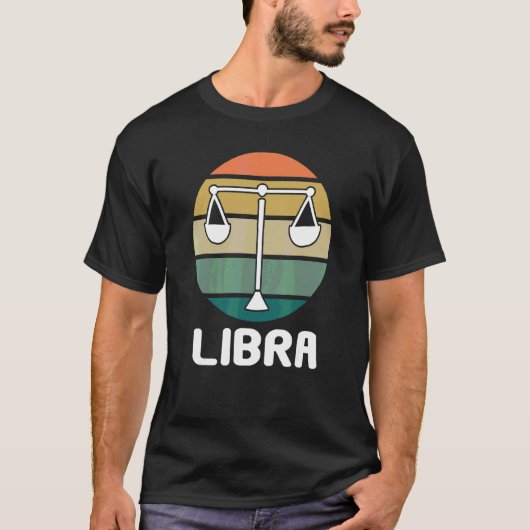占星術 てんびん座 Tシャツ (正面)