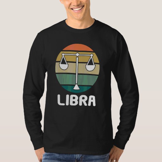 占星術 てんびん座 Tシャツ (正面)