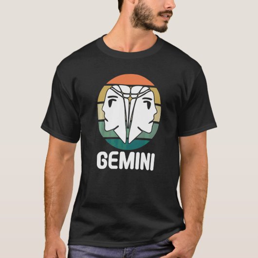 占星術 ふたご座 Tシャツ (正面)