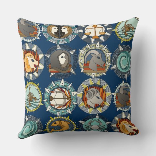 占星術 クッション (裏面)