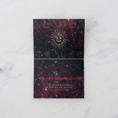 占星術 クリスマス 太陽 月 星 グリッター ニューエイジ (内部)