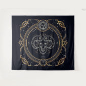 占星術 タペストリー (正面(横))