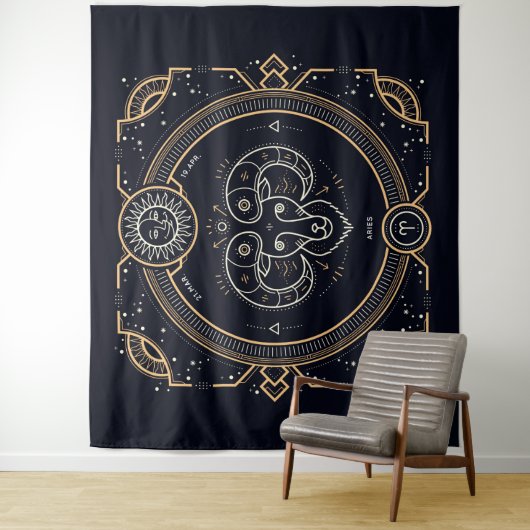 占星術 タペストリー (インサイチュ)
