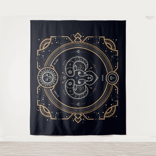 占星術 タペストリー (正面)