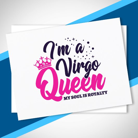 占星術 乙女座 8月 & 9月 誕生日 乙女座 ポストカード