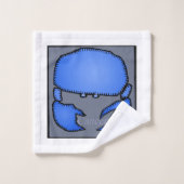 占星術〔占星術の〕十二宮図がん徴候誕生日風呂T バスタオルセット (ウォッシュタオル)