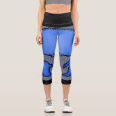 占星術〔占星術の〕十二宮図がん徴候誕生日HWCL カプリレギンス (正面)