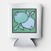 占星術〔占星術の〕十二宮図ピセスサイン誕生日クーラーボックス 缶クーラー (正面)