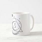 占星術/〔占星術の〕十二宮図標識/山羊座 コーヒーマグカップ (正面右)