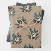 占星術《星座》乙女座、天秤及び蠍座包装紙 ラッピングペーパーシート (インサイチュ)