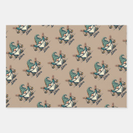 占星術《星座》乙女座、天秤及び蠍座包装紙 ラッピングペーパーシート