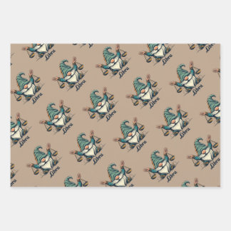 占星術《星座》乙女座、天秤及び蠍座包装紙 ラッピングペーパーシート