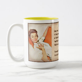 占星術: LEO （定格G） ツートーンマグカップ