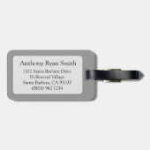 占星術IDのはかりで測荷物タグをライブラリ ラゲッジタグ (裏面横)