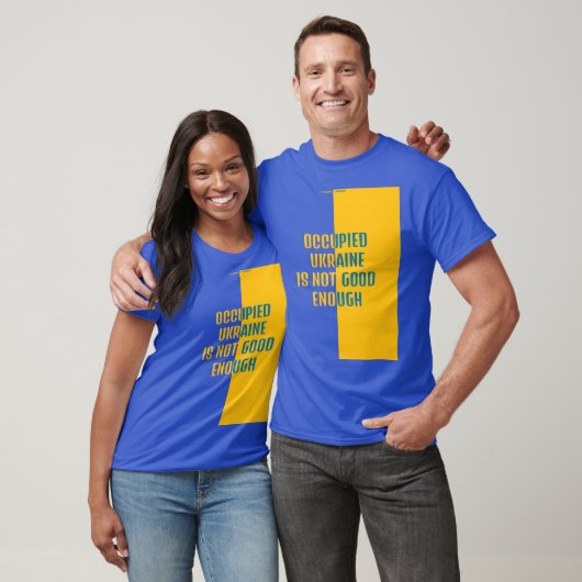 占有ウクライナは十分なTシャツではない Tシャツ (ユニセックス)