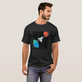 占有火星レトロヴィンテージ3 Tシャツ (正面フル)