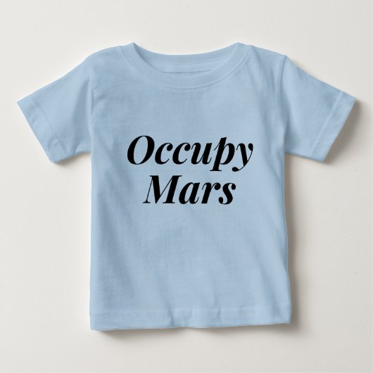 占有火星 ベビーTシャツ (正面)