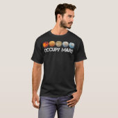 占有火星 Tシャツ (正面フル)