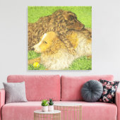 占有 キャンバスプリント (インサイチュ (リビング))