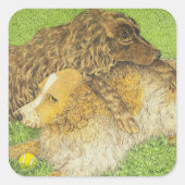 占有 スクエアシール (正面)