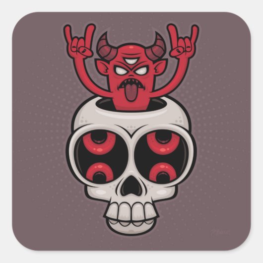 占有 スクエアシール (正面)