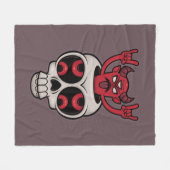 占有 フリースブランケット (正面(横))