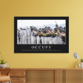 占有：感動的引用文 キャンバスプリント (インサイチュ (リビング))