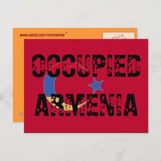 占領アルメニアはがき ポストカード (正面/裏面)