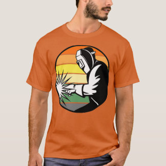 占領溶接機おもしろい溶接ギフト16 Tシャツ