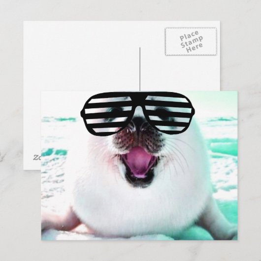 印おもしろい印 ポストカード (正面/裏面)