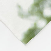 印が付いている馬の顔 フリースブランケット (角)