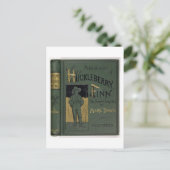 「印によるハックルベリー・フィンの冒険の冒険」のカバー ポストカード (スタンド正面)