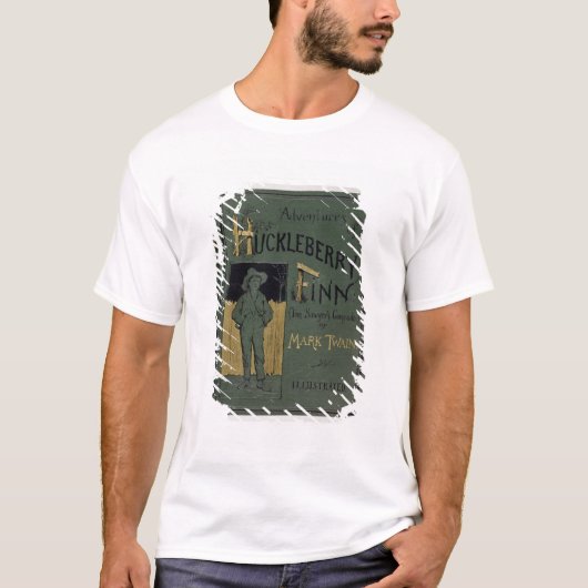 「印によるハックルベリー・フィンの冒険の冒険」のカバー Tシャツ (正面)