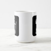 印のハイキング コーヒーマグカップ (中央)