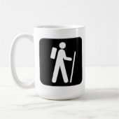 印のハイキング コーヒーマグカップ (左)