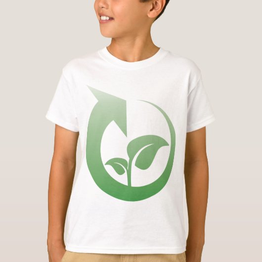 印のリサイクル Tシャツ (正面)