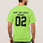 印のワイシャツ Tシャツ (裏面)