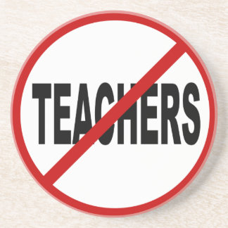 印の声明を与えられる憎悪Teachers/Noの先生 コースター