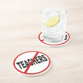 印の声明を与えられる憎悪Teachers/Noの先生 コースター (側面)