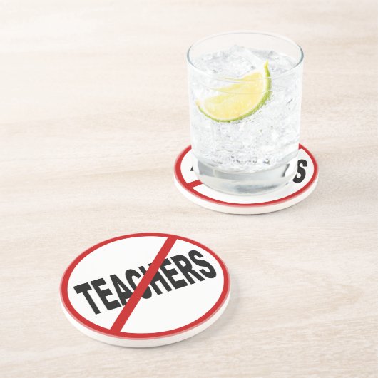 印の声明を与えられる憎悪Teachers/Noの先生 コースター (側面)