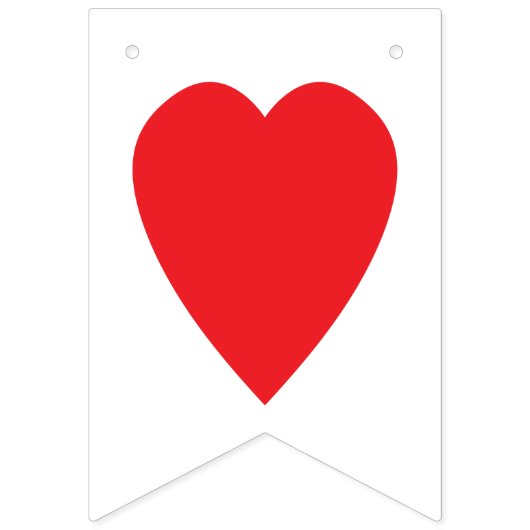 印の装飾を結婚している新婚者を"愛して下さい" バンティングフラッグ (第2の旗)