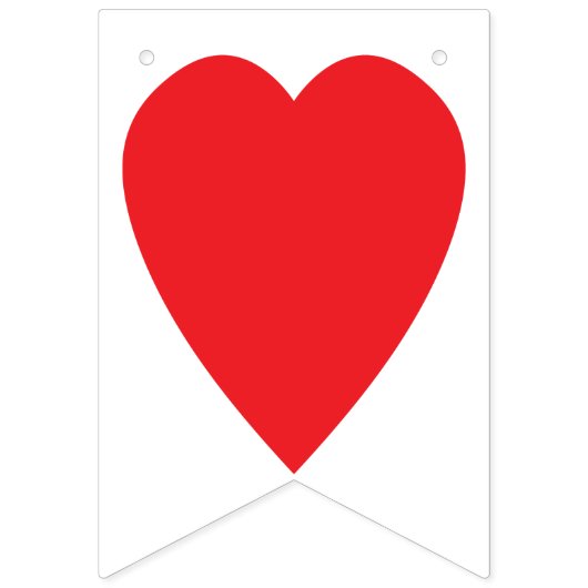 印の装飾を結婚している新婚者を"愛して下さい" バンティングフラッグ (第1の旗)