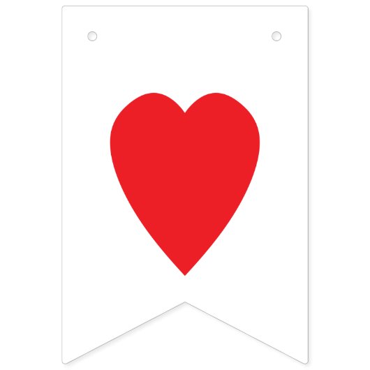 印の装飾を結婚している新婚者を"愛して下さい" バンティングフラッグ (第3の旗)