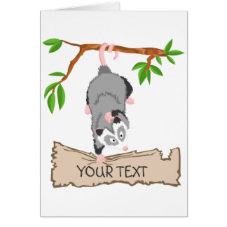 印を持つふくろねずみ