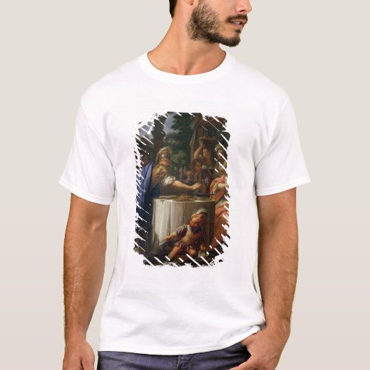 印アンソニー(83-30紀元前に)およびCleopatの宴会 Tシャツ (正面)