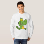 印上のAligatorかワニ Tシャツ (正面フル)