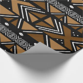 印刷されたアフリカのボゴランのギフトラッピング紙 ラッピングペーパー (角)